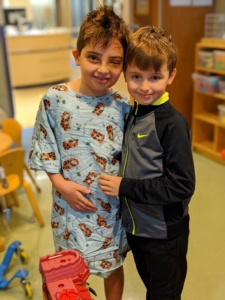 Ben and Sam hospital