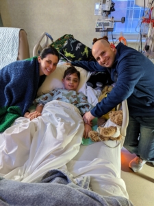 Ben with mom and dad